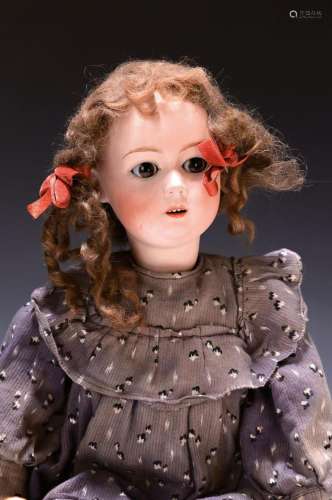 Doll with porcelain head, Heubach brothers, around 1914