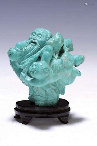 carving/Sculpture, China, 20th c., figural