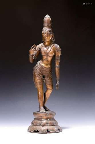 Bronze sculpture, India, 2nd half of the 20th century