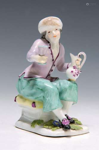 figurine, Meissen, around 1750, dutch peasant,Model J.J