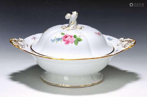 Ragout bowl, Meissen, around 1880-90, porcelain