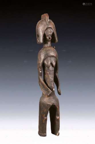 female ancestor sculpture, Mymuue, 1930s, hardwood, in