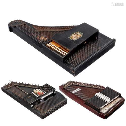 Three Chord Zithers, c. 1925-50