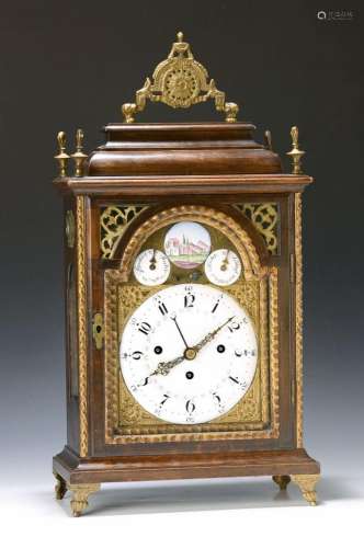 Baroque clock, southern Germany, around 1770/80