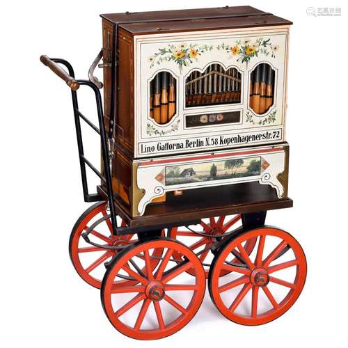 Large Berlin Barrel Organ by Lino Gattorna, c. 1933