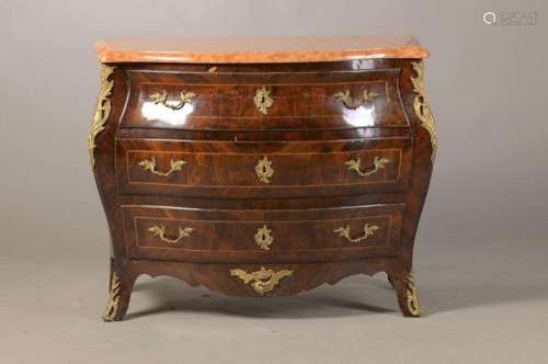 chest of drawers, Stockholm around 1760/70, palisander