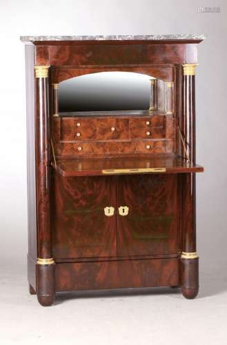 Stand secretary, Empire, around 1820/30, mahogany