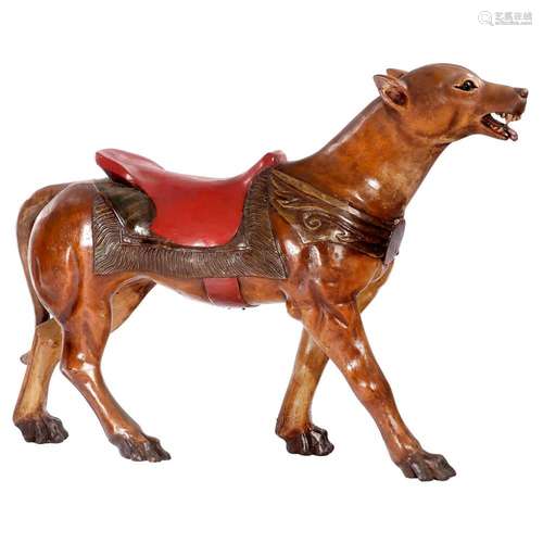 Wild Dog for a Children's Carousel