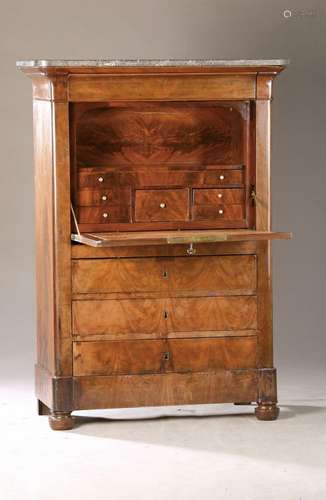 Stand secretary, France, around 1860, mahogany