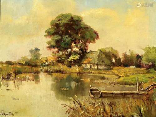 A. van Tilburg, dutch painter, early 20th century