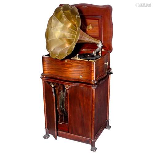 Reginaphone Model 139 with Base Cabinet