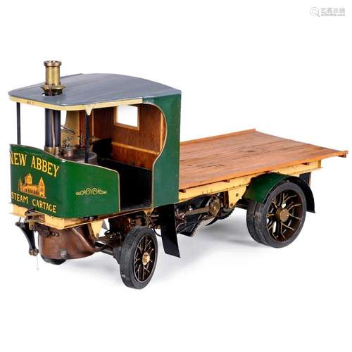 Two-Inch Scale Model of a Clayton Undertype No. 2 Steam Wago...