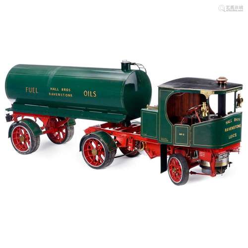 Two-Inch Scale Model of a Clayton Undertype No. 2 Steam Wago...