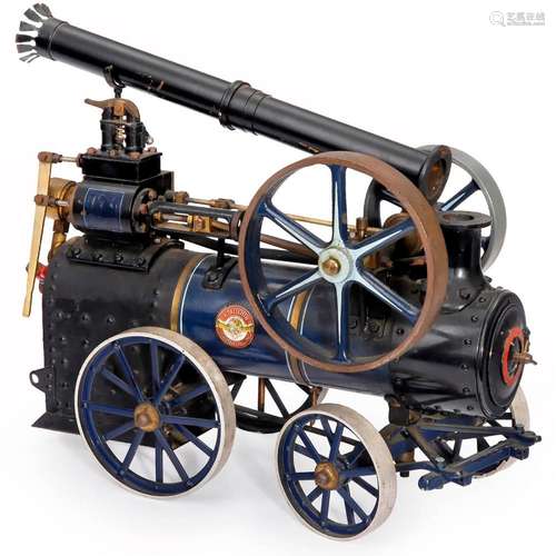 ¾-Inch Scale Model of a Horse-Drawn Portable Engine by Allch...