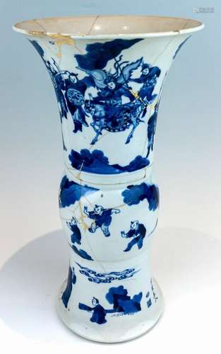 Vase in gu-Form China, Qing