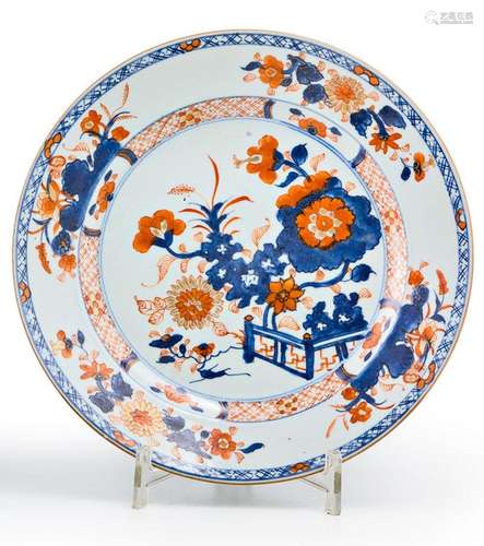 Teller Sog. China-Imari, E. 18. Jh.