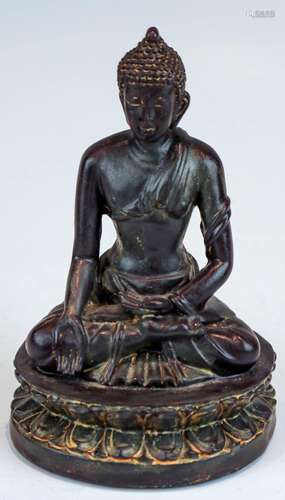 Kleine Figur eines sitzenden Buddha Thailand