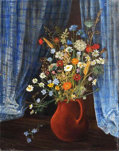 Willy Illmer "Feldblumen". 1947.