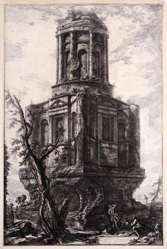 Giovanni Battista Piranesi "Avanzi di uno antico Sepolc...