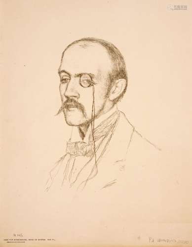 Théo van Rysselberghe, Porträt des Schriftstellers Henri de ...