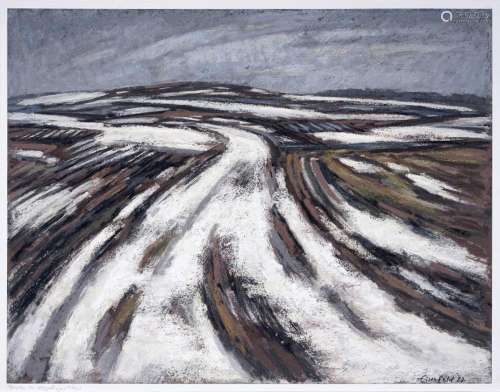 Ulrich Eisenfeld "Winter im Erzgebirge (März)". 19...