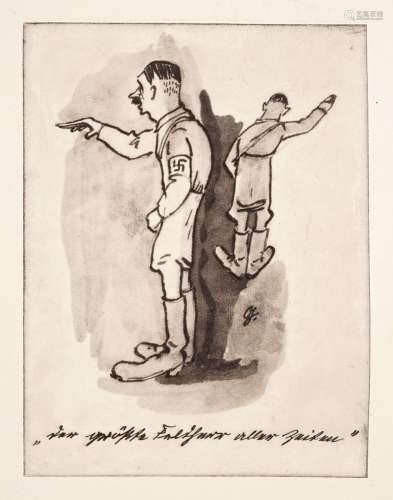 Willi Geiger "Eine Abrechnung". 1947.