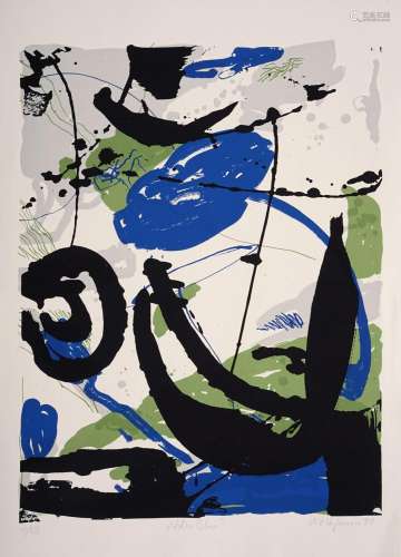 Veit Hofmann "Wolke Blau". 1991.