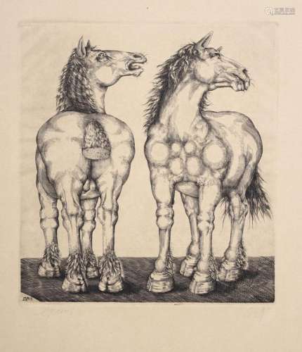 Baldwin Zettl "equus". 1977.