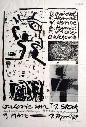 Verschiedene Künstler, Vier Editionen und ein Plakat. 1987– ...