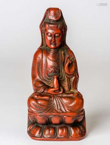 A GUAN YIN FIGURE