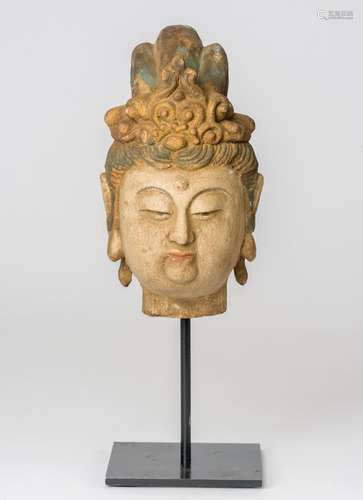 A GUAN YIN HEAD