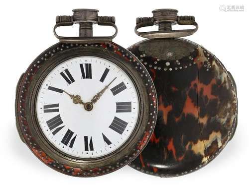 Pocket watch: impressive, exceptionally large Austrian verge...