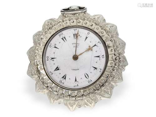 Pocket watch: large silver pocket watch for the Ottoman mark...