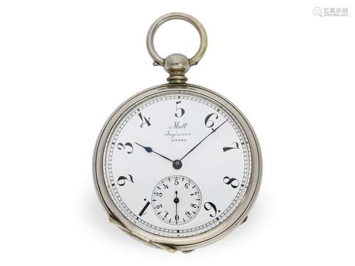 Extremely rare pocket watch with decimal time 'Decimale ...