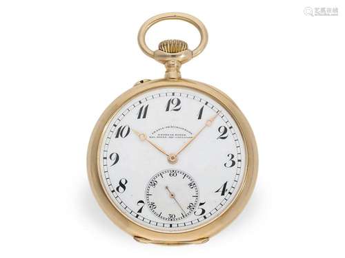 Pocket watch: fine German precision pocket watch, Urania Prä...