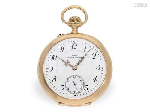 Pocket watch: fine Glashütte precision pocket watch, Julius ...