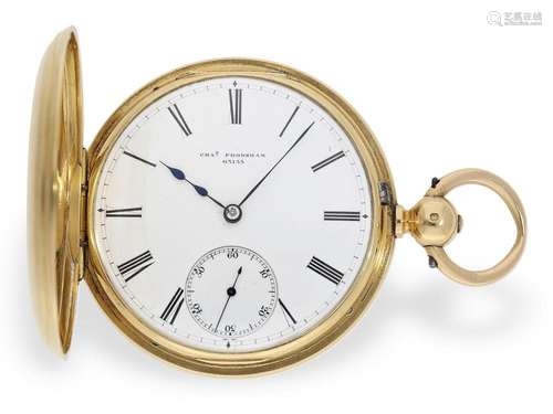 Pocket watch: early, rare Charles Frodsham with key-winding,...