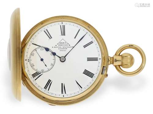 Pocket watch: English fine quality precision pocket watch, r...