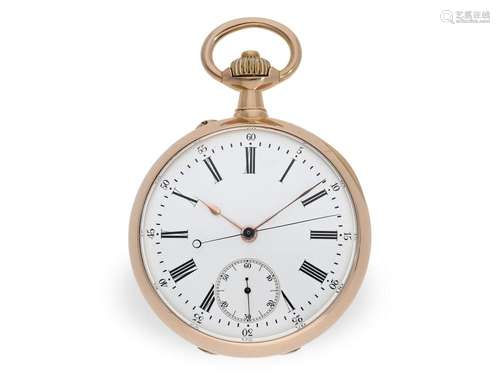 Pocket watch: very fine 'Seconde Morte' in top quali...