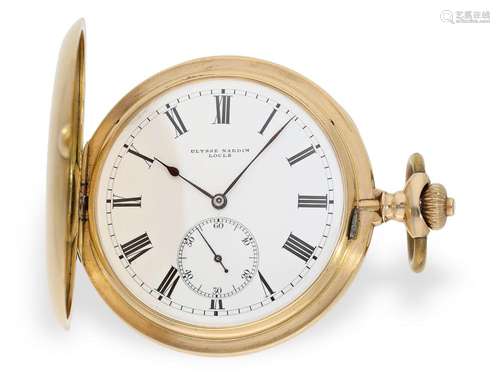 Exceptionally large 18K gold Ankerchronometer, Ulysse Nardin...