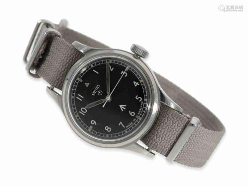 Wristwatch: English pilot's watch, Smith W10 RAF, with c...