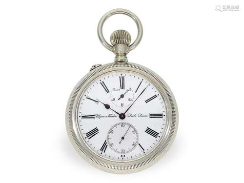 Pocket watch: extremely rare deck chronometer, Ulysse Nardin...