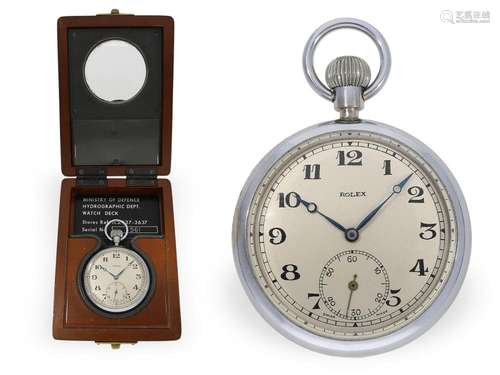 British deck chronometer, Rolex, ca. 1940, Ministry of Defen...