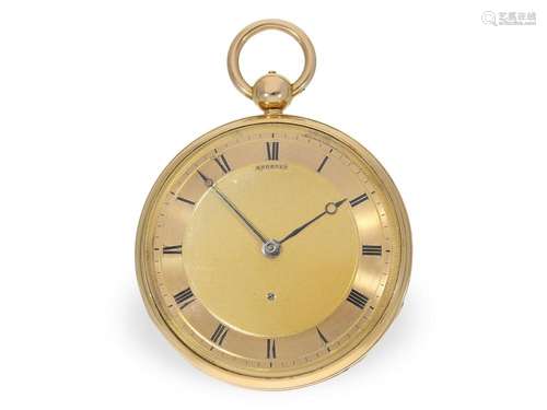 Pocket watch: important and extremely rare clockwatch, signe...