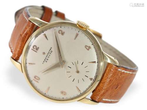 Rare wristwatch, Chronometre Zenith 'Calibre 135', c...