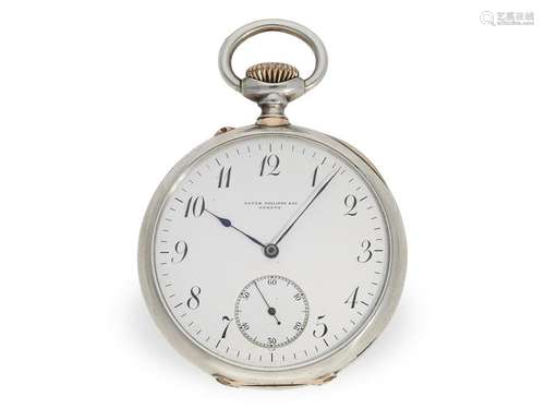 Very rare, large Patek Philippe pocket watch, Ankerchronomet...