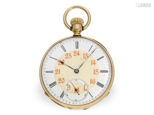 Early Patek Philippe pocket watch with extract from the arch...