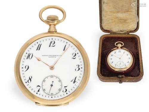 Very fine Patek Philippe pocket watch with special movement ...