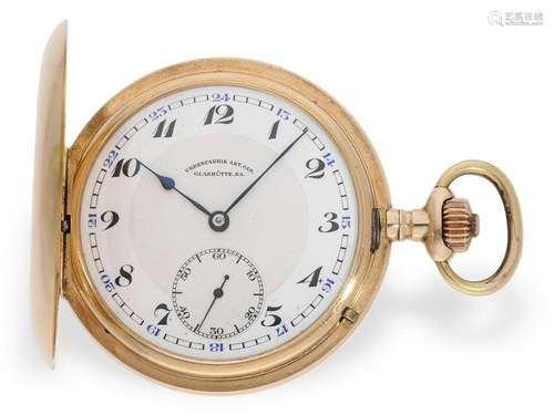 High-quality Glashütte precision pocket watch in best qualit...