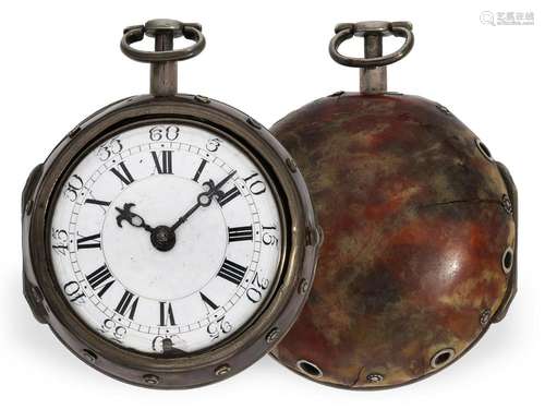 Pocket watch: early German pocket watch repeater, Gottfried ...